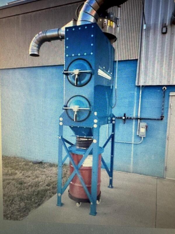 2000 cfm Act #3-3H, Dust Collector, 762 sq.ft., dust drawer, NEW - Image 2
