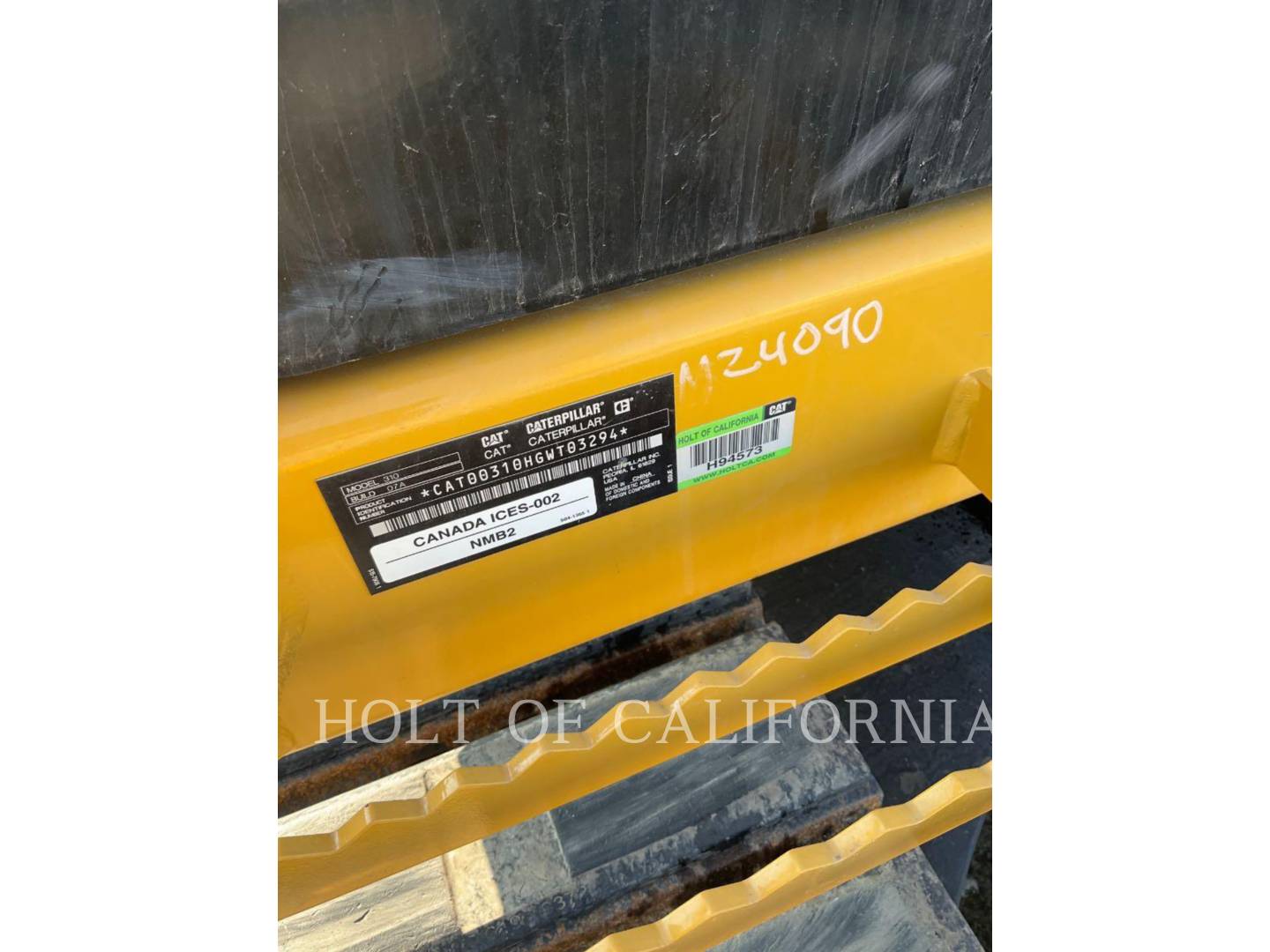 Caterpillar 310-07, Crawler Excavator, 222 hours, S/N: GWT03294, 2023 - Image 6