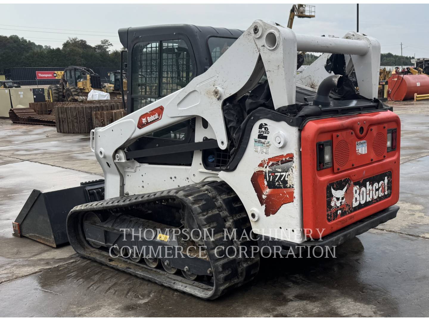 Bobcat T770, Skid Steer Loader, 800 hours, S/N: AT6345358, 2024 - Image 3