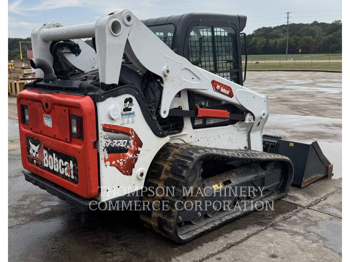 Bobcat T770, Skid Steer Loader, 800 hours, S/N: AT6345358, 2024 - Image 5