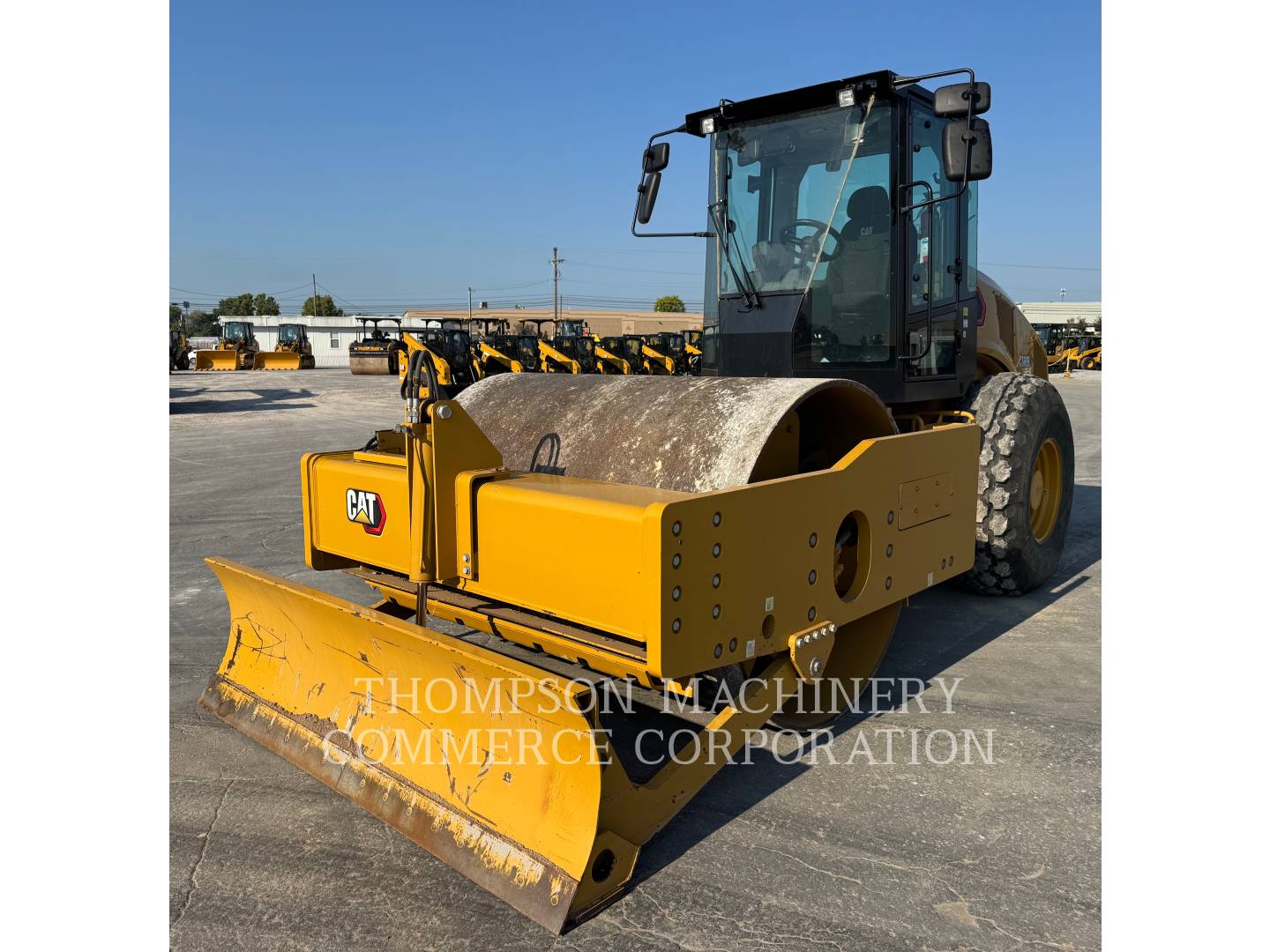 Caterpillar CS68B, Vibratory Single Drum Smooth, 1515 hours, S/N: CS800126, 2022 - Image 8