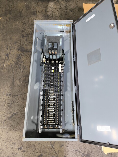 200 Amp. Square D, NQ472L2C NQ, Panelboard, 240 Volts, 3PH, 4 wire, 64 Space, 3R, w/ 23 breakers - Image 2