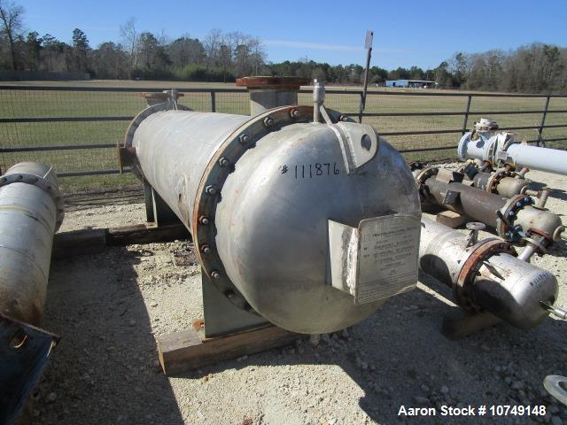 1185 sq.ft., 25 psi shell, 56 psi tube, Praj Industries, Horizontal Shell & Tube Heat Exchanger, 304L - Image 5