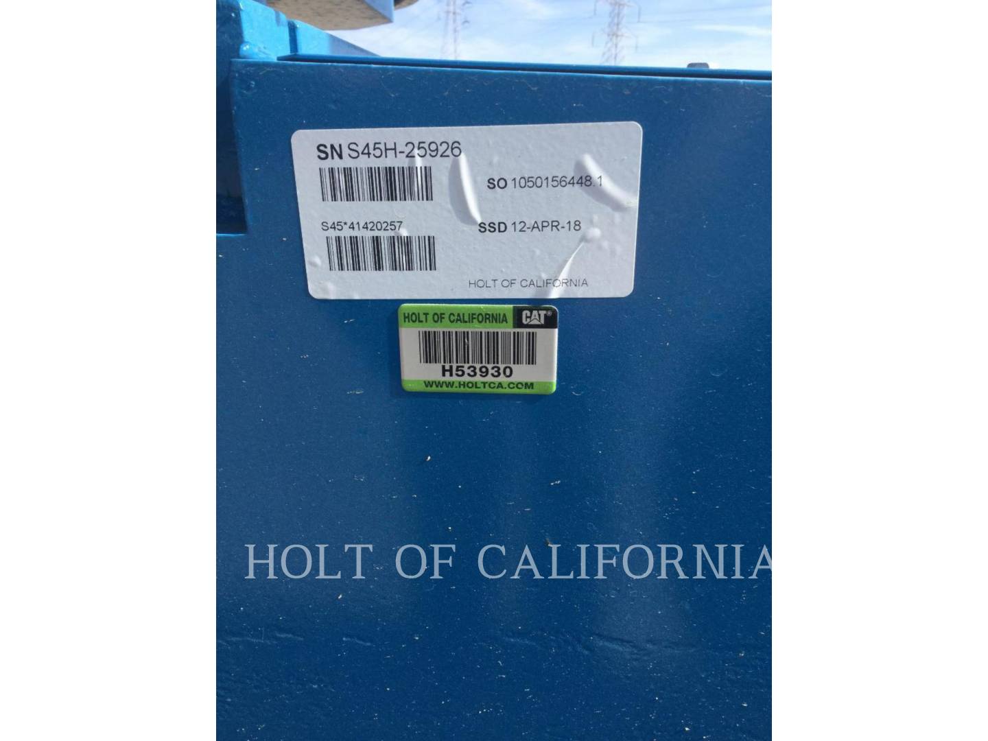 Genie Industries BOOM S45, Articulated Boom Lift, 2456 hours, S/N: S45H-25926, 2018 - Image 6