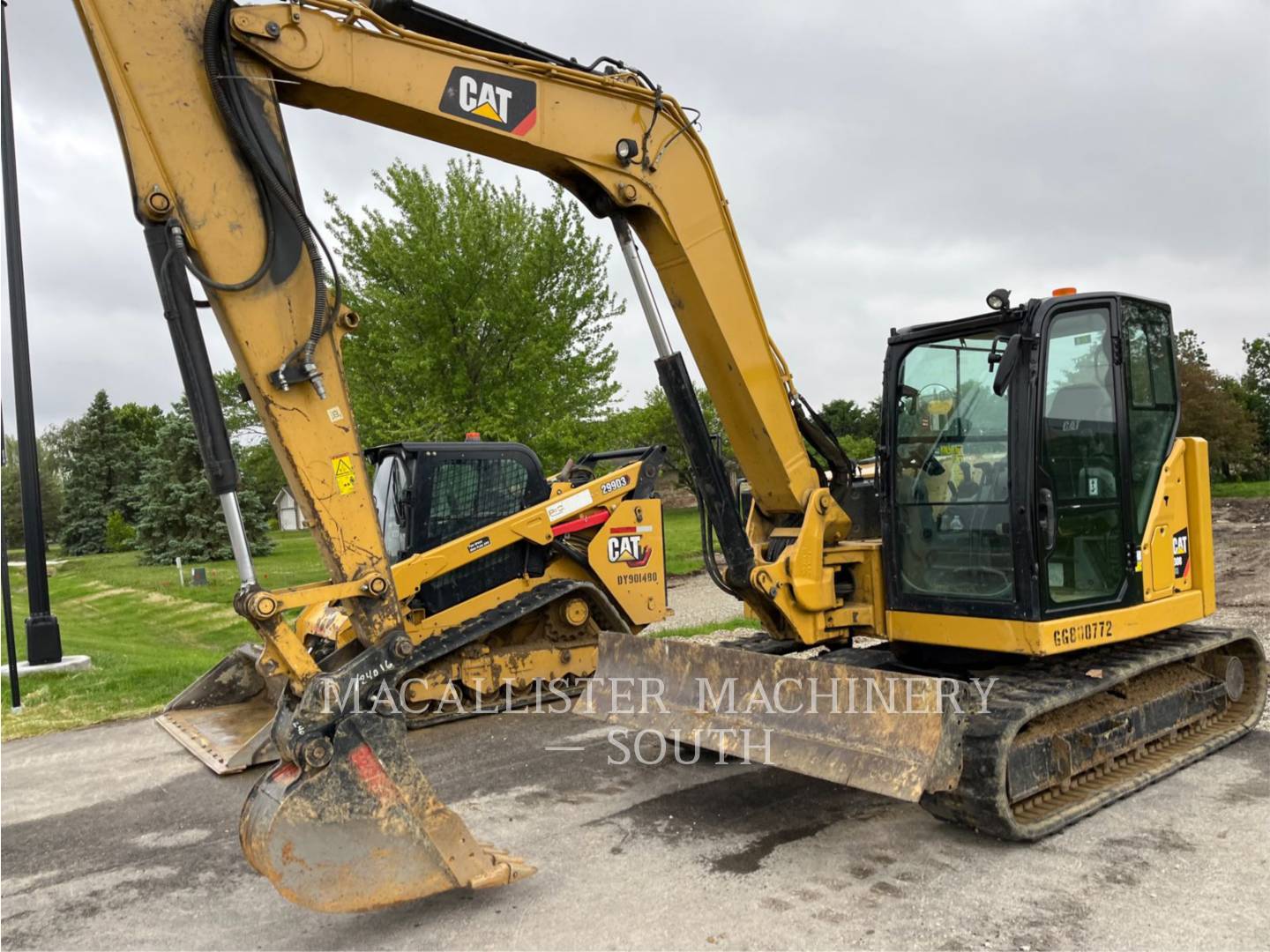 Caterpillar 308-07CR, Crawler Excavator, 3075 hours, S/N: GG800772, 2019 - Image 1