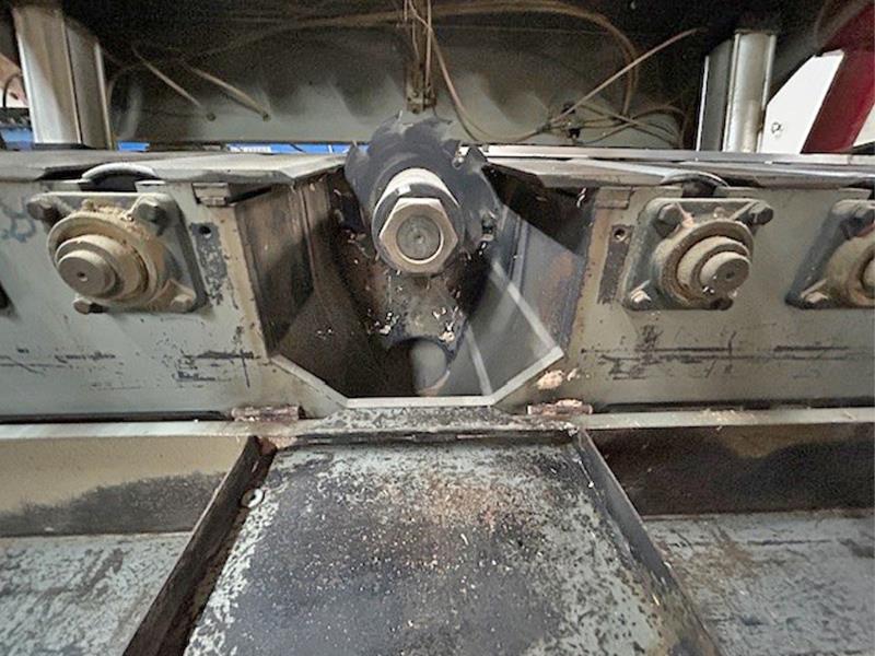 2" 4 Industries #12-200, roll feed multi-blade rip saw, 12" W x 16" L, 200 FPM - Image 4
