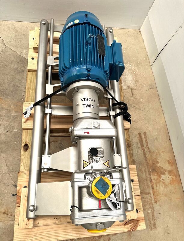 104.36 HGB Processtec #Viscotwin-104.36H G8, twin screw pump, 20 HP motor, 4" inlet, 3" outlet, new - Image 2