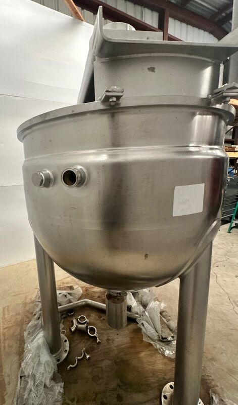 150 gallon Lee, double motion 316 Stainless Steel mix kettle w/ sweep agitation, 2006 - Image 2