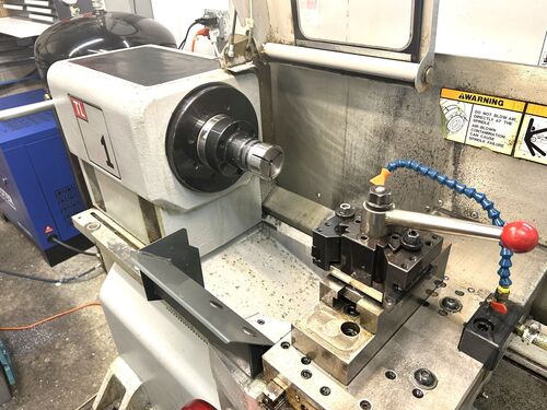 Haas #TL-1, CNC lathe, 16" swing, 10" chuck, 1.7" bar, 16" diameter x 30" L max cut, 30" centers, 7.5 HP - Image 3
