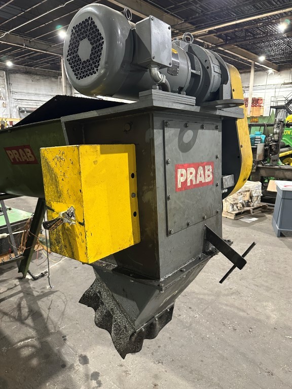 Prab, 16' L x 12" auger conveyor w/ chip shredder - Image 2