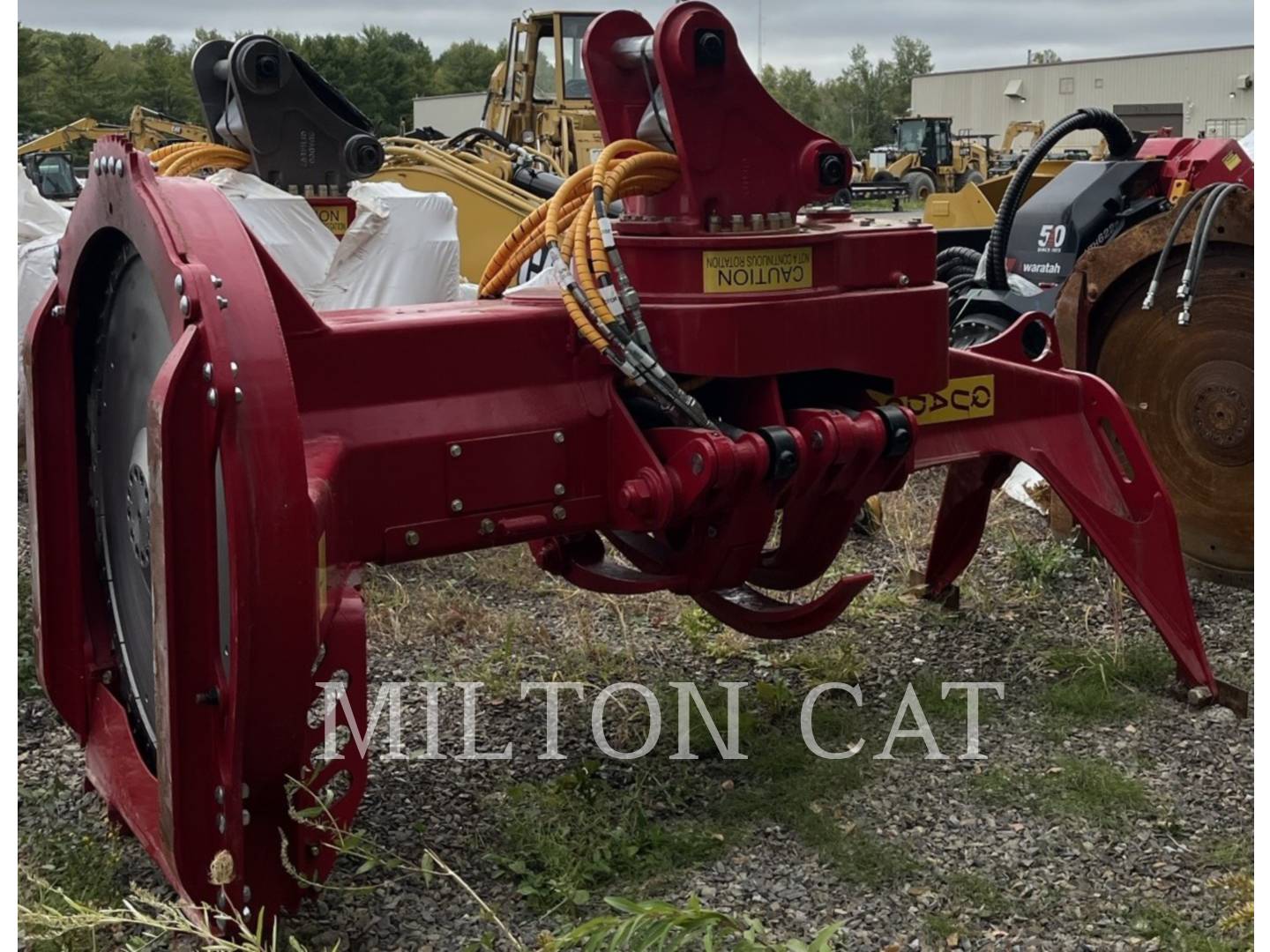 Quadco QUADCO QFH6351-360CTR 22SC SAW HEAD, Forestry Feller Bunch Head, S/N: QFH22SC379, 2024 - Image 3