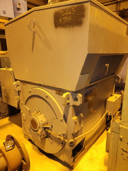 2000 HP 3580 RPM Teco Westinghouse, Frame 4510, weather protected enclosure type 2,2300/4160 Volts - Image 1