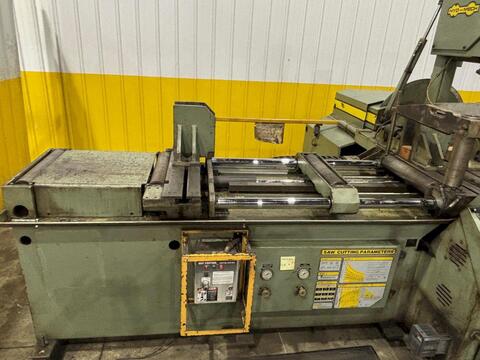 18" x 20" Hyd-Mech #V-18A, automatic vertical tilt bandsaw, 1.25" x 14'11" blade, 65-385 FPM, PLC, automatic - Image 7