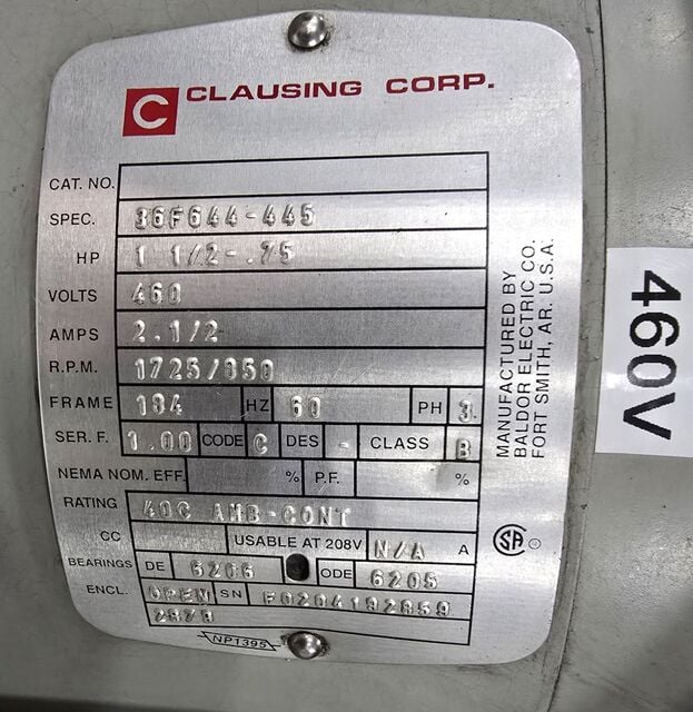 20" Clausing #2286, single spindle drill press, 1998 - Image 7