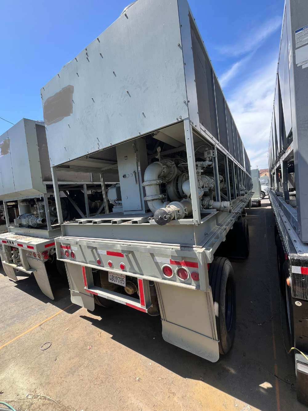 400 Ton, Trane #RTAA, air cooled chiller, 460 V., 60 Hz, 3-ph, great condition - Image 2