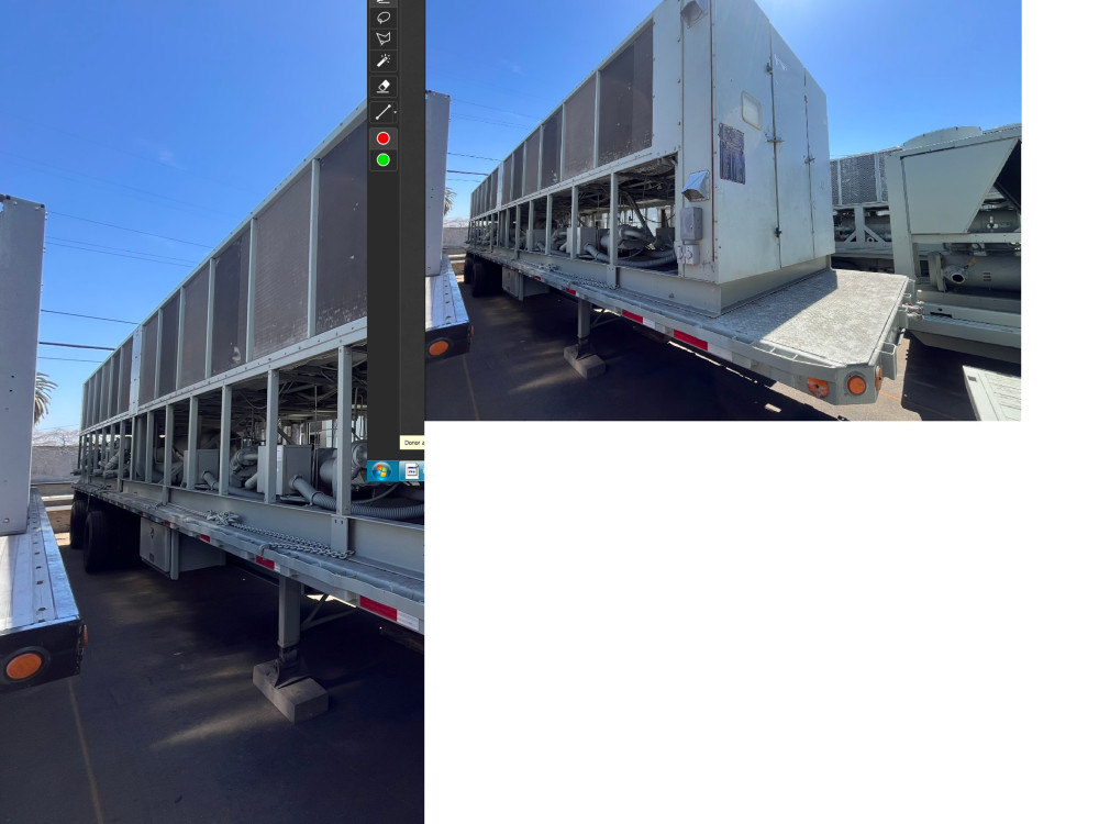 400 Ton, Trane #RTAA, air cooled chiller, 460 V., 60 Hz, 3-ph, great condition - Image 10