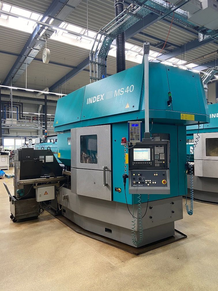 Index #MS40-6, CNC Multi-Spindle Swiss Lathe, 40 mm bar capacity, Siemens 840D controller, 2011 - Image 2
