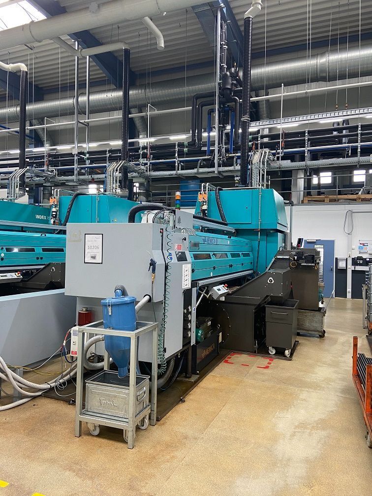 Index #MS40-6, CNC Multi-Spindle Swiss Lathe, 40 mm bar capacity, Siemens 840D controller, 2011 - Image 4