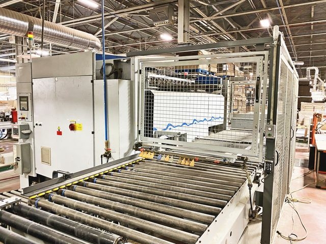 Bargstedt #TBH-200/TSH-200, Feeder & Stacker, 15 cycles/min. capacity, 9.4"-118.1" L x 9.4"-47.2" width x - Image 4