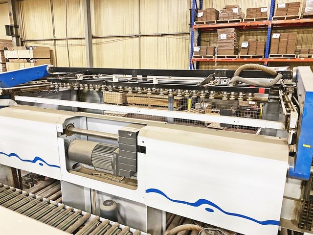 Bargstedt #TBH-200/TSH-200, Feeder & Stacker, 15 cycles/min. capacity, 9.4"-118.1" L x 9.4"-47.2" width x - Image 6