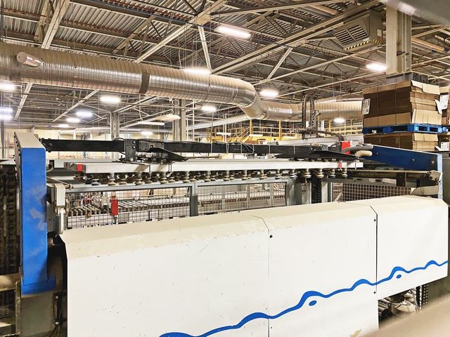 Bargstedt #TBH-200/TSH-200, Feeder & Stacker, 15 cycles/min. capacity, 9.4"-118.1" L x 9.4"-47.2" width x - Image 7