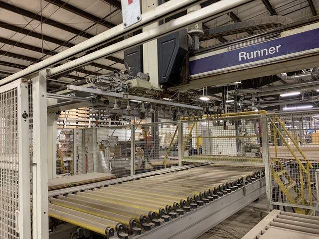 Mahros, Vacuum Loader/Stacker for Panels, Double-Row, w/(32) Vacuum Cups, 126" L x 51" width x 2.4" max Panel - Image 1