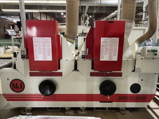 2.75" Mereen-Johnson #524-DDCSR, 2+4 Double Arbor Gang Rip Saw, 24" Arbor Space, 12"/14" Tooling, 30" min. - Image 3
