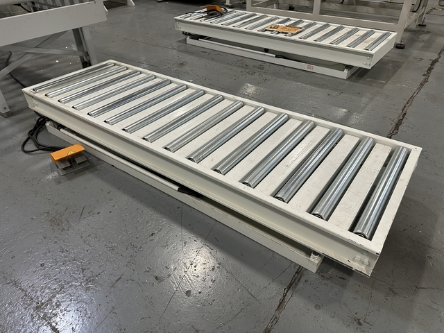 Nanxing #MF7112, 27" x 94" Scissors Lift, 27" x 94" Top w/Rollers, 480 V - Image 1