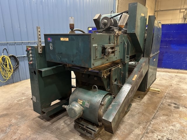 30" x 8" Oliver #2072, Straitoplane Double Sided Planer, 12" Butted & 16" Single Shortest Stock, 40-120 FPM - Image 6