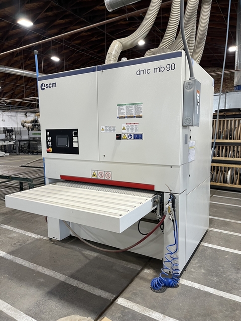 53" SCM #DMC-MB-90-DBB-135-Masterbrush, Automatic Brush Sander, 5" Brush Size, 12" diameter Brush Roller - Image 2