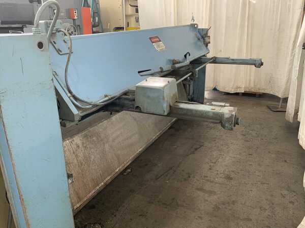 1/4" x 10' Niagara #IF10, Hydraulic Squaring Shear, 10.2' overall Blade length, 36" Back Gauge, 24/60 SPM, 15 - Image 2