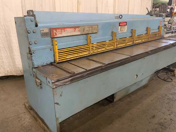 1/4" x 10' Niagara #IF10, Hydraulic Squaring Shear, 10.2' overall Blade length, 36" Back Gauge, 24/60 SPM, 15 - Image 3