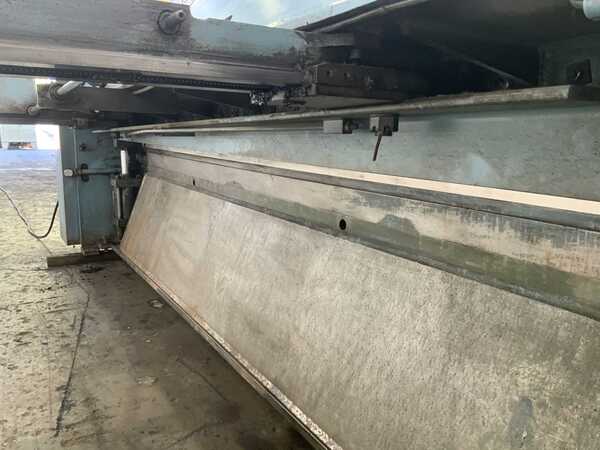 1/4" x 10' Niagara #IF10, Hydraulic Squaring Shear, 10.2' overall Blade length, 36" Back Gauge, 24/60 SPM, 15 - Image 5
