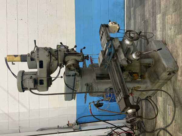 Wells-Index #847, Vertical Mill, 9" x 46" Table, 34" X, 12" Y, 16" Z, 6" Quill Travel, 12" Ram Travel, 32 HP - Image 1