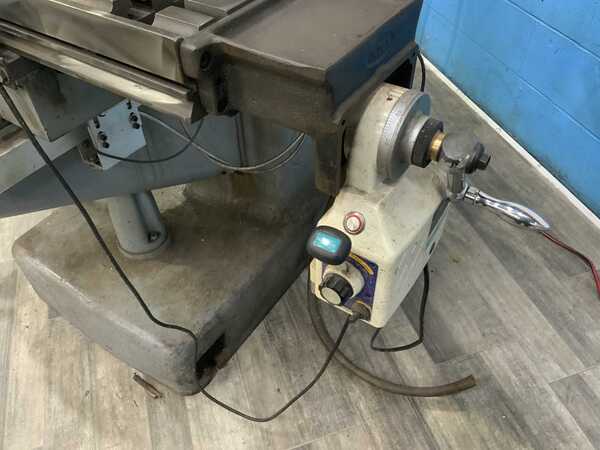 Wells-Index #847, Vertical Mill, 9" x 46" Table, 34" X, 12" Y, 16" Z, 6" Quill Travel, 12" Ram Travel, 32 HP - Image 6