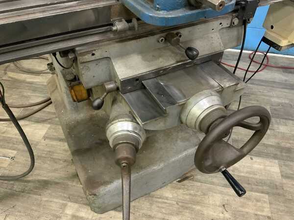 Wells-Index #847, Vertical Mill, 9" x 46" Table, 34" X, 12" Y, 16" Z, 6" Quill Travel, 12" Ram Travel, 32 HP - Image 7