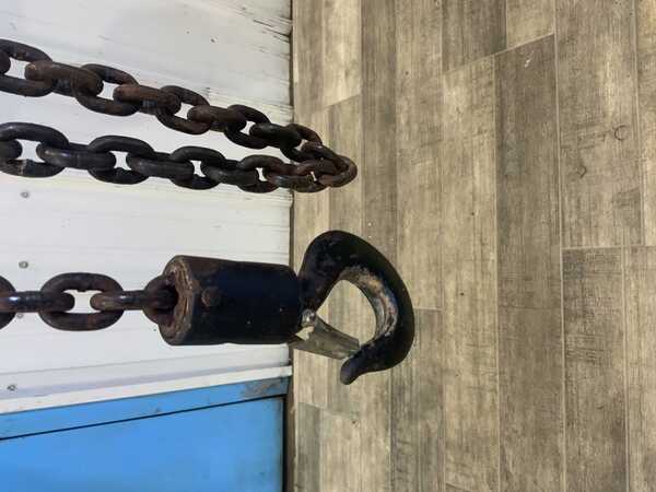 1 Ton, Cm #L, Electric Chain Hoist, 10' Lift height, 20" Hook-to-Hook, 16 FPM, 1 HP, 220/440 V - Image 10