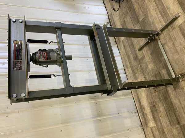 20 Ton, Central Machinery #60607, H Frame Press, 26" x 8.25" Bed Area, 22.375" Between Housings, 5.5" Stroke - Image 2