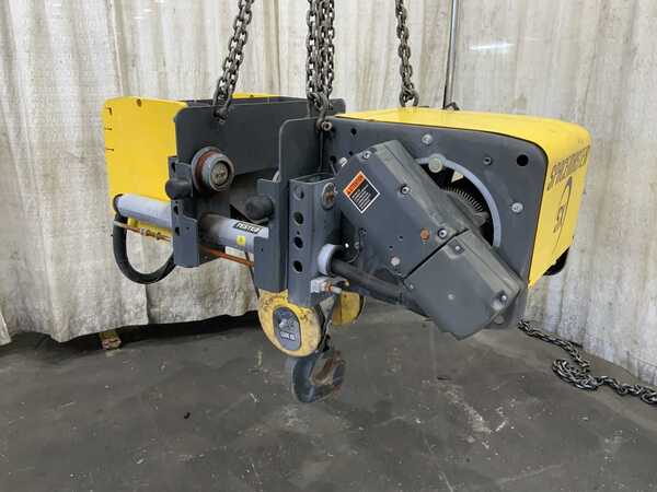 7.5 Ton, R & M #SX50410080P56FDLOF, Crane Hoist, 9 m Lift height, 6/1 MPM Lift Speed, 20 FPM Trolly Speed - Image 1