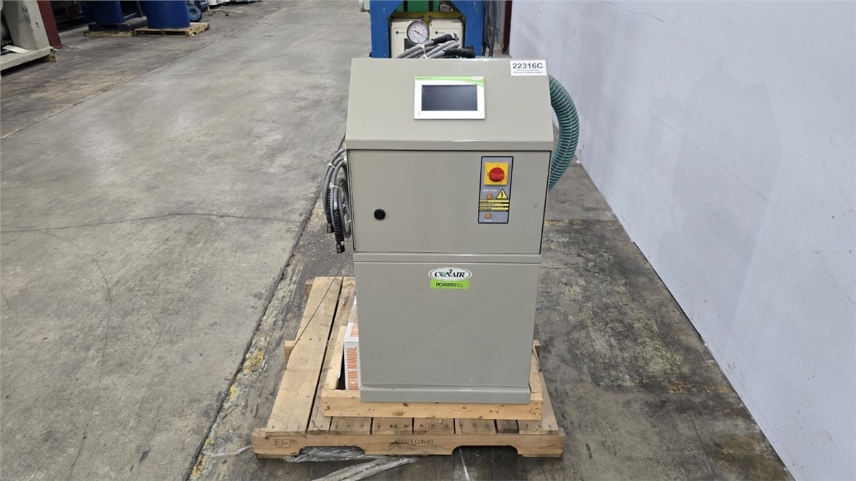 Conair #Powerfill-PF8, Vacuum Conveying System, 3200 lb/hr Throughput, 2.5" outside dimension Vacuum Line - Image 2