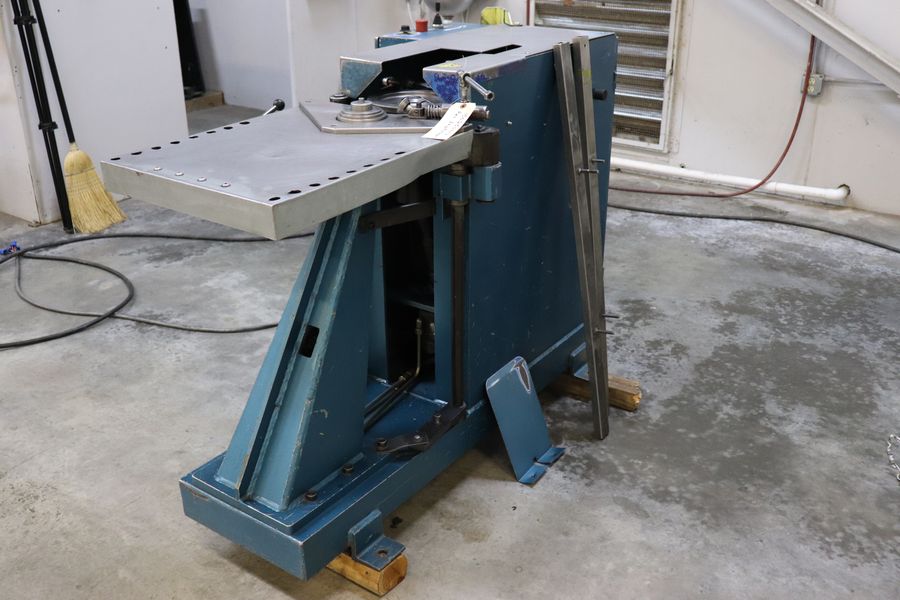 Spiral-Helix #Lite, Hydraulic Gorelocker Elbow Machine, Edge Former Machine, 0.4-1.25 mm max Thickness - Image 2