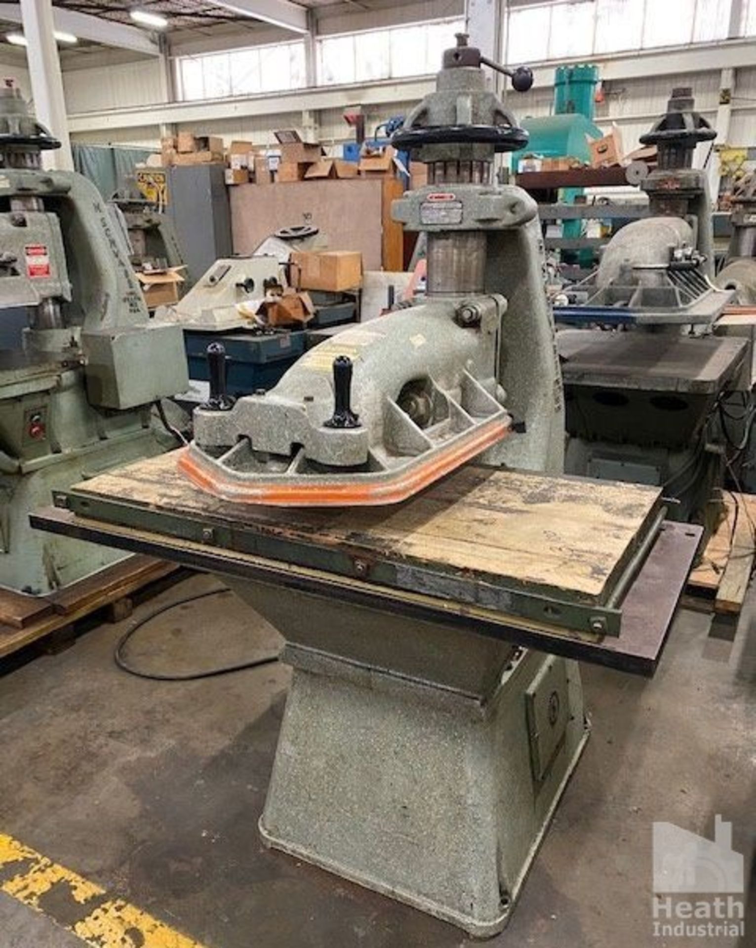 18 Ton, Herman Schwabe #DF, Clicker Press, Dual Safety Style - Image 1