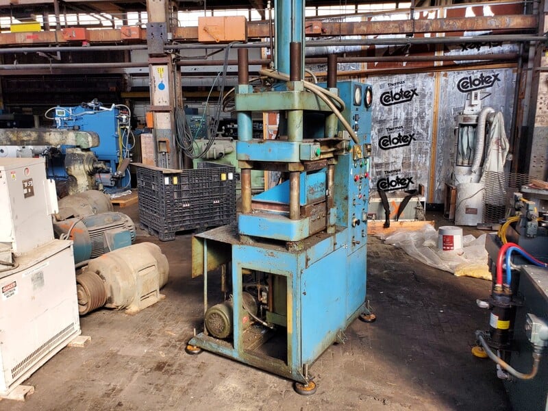 75 Ton, Wabash, Transfer Press, 4-Post, 7/18" Stroke, 15" x 15" Platens - Image 2