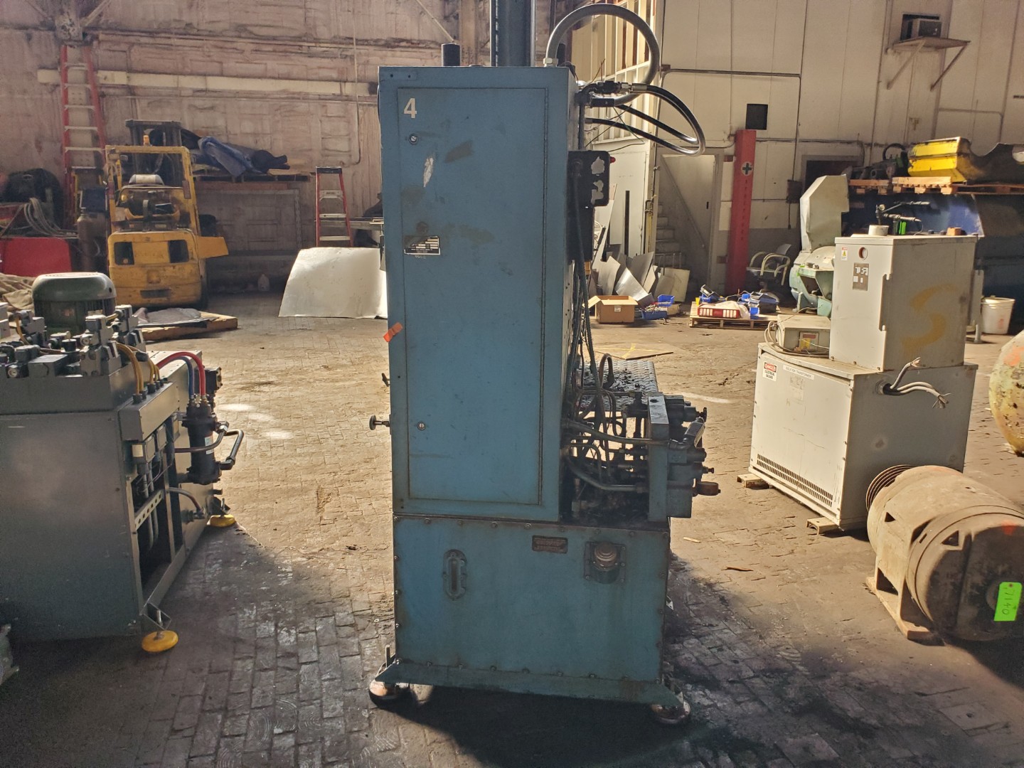 75 Ton, Wabash, Transfer Press, 4-Post, 7/18" Stroke, 15" x 15" Platens - Image 3