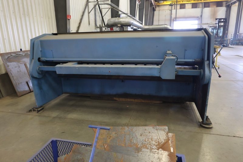 1/4" Americor #1025, Shear, w/10' x 8' Roller Table - Image 3