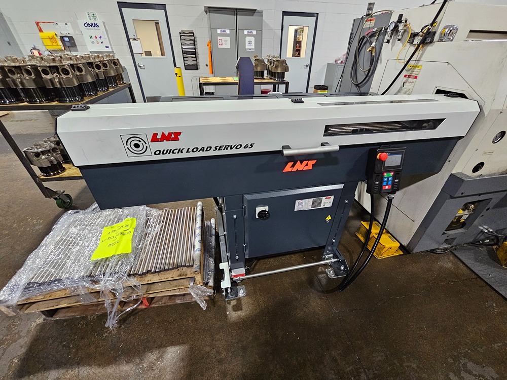 Okuma #Heritage-ES-L6II, 2" Axis CNC Lathe w/Bar Feed & Chip Conveyor, 13.7"/11.81" Swing, 1.63" Bar, 8.27" - Image 2