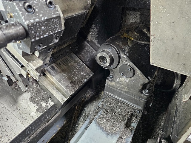Okuma #Heritage-ES-L6II, 2" Axis CNC Lathe w/Bar Feed & Chip Conveyor, 13.7"/11.81" Swing, 1.63" Bar, 8.27" - Image 7