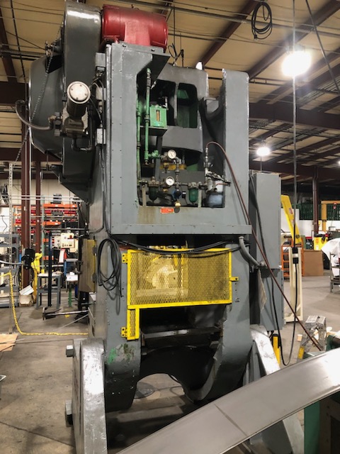 110 Ton, Bliss #C-110, Flywheel OBI Press, w/Air Clutch, 42" x 27" Bed Area, 27.5" x 21" Ram Area, 6" Ram - Image 6