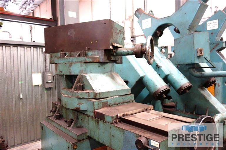 129" x 531" Giana #GFP-24, heavy duty manual lathe, 78.74" chuck, 5.9" hole, 4 Steady Rest, inch/metric - Image 7