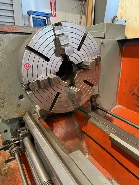 20" x 120" Standard Modern #20120, engine lathe, 15.5" 4-jaw chuck, 3.06" bore, 15 HP, 27-1600 RPM - Image 6